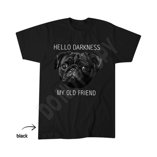 Pug face hoodie funny animal - pug,