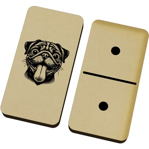 Funny pug face - face', set