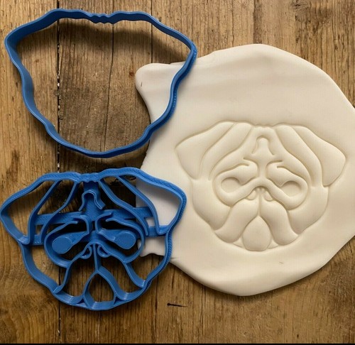 Pug face dog cookie - /, biscuit