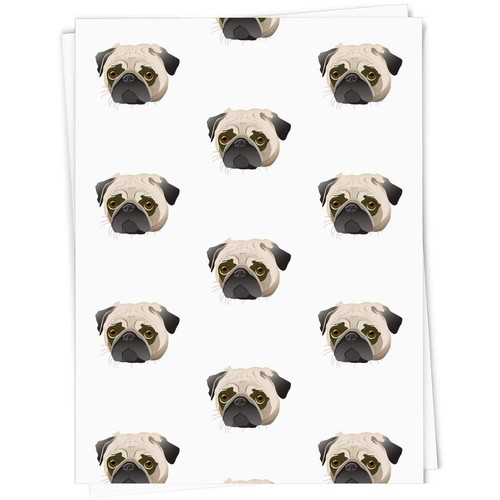 Pug face gift - gift, wrap