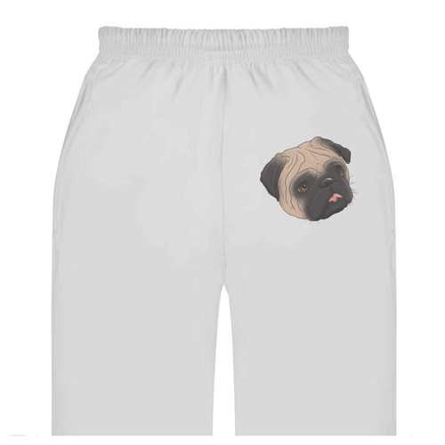 Pug face adult - face', sweatpants