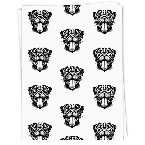 Funny pug face - pug, gift