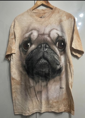 The mountain pug face tie - the, tie-dye