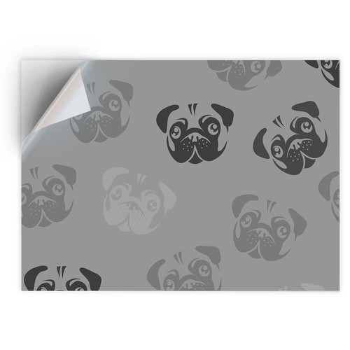 Vinyl sticker bw - -,