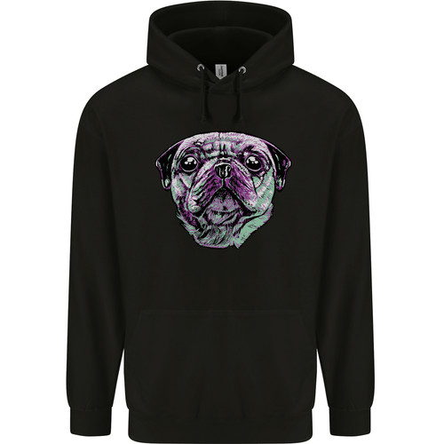 Pug face dog mens cotton - a,