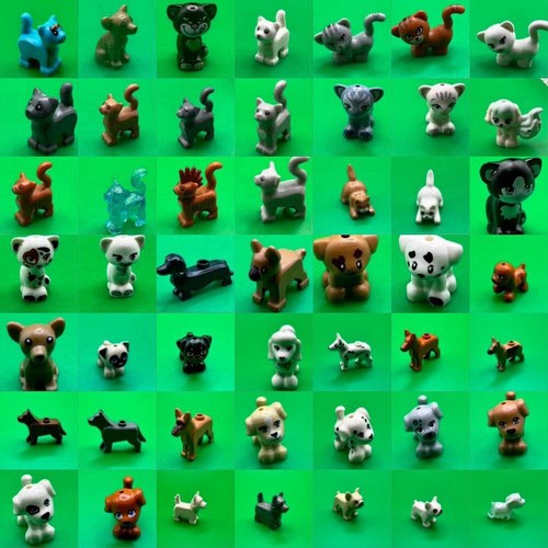 Lego animals cats - lego, dogs