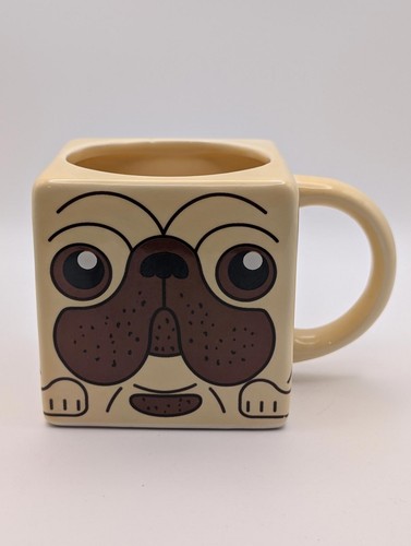 Spinning hat pug - hat, ceramic