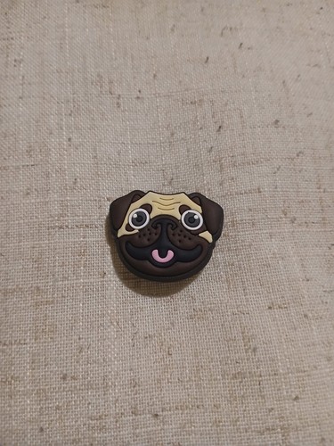 Shoe clog charm pug - shoe/clog,