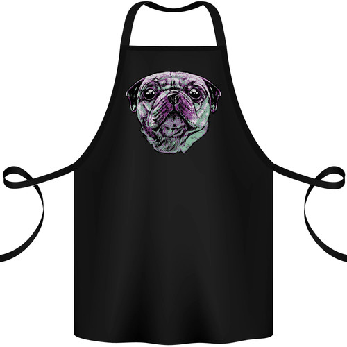 Pug face dog - dog, cotton