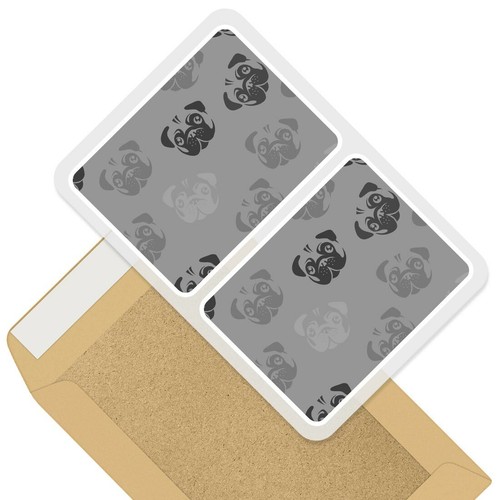 Rectangle stickers 10cm - 2,