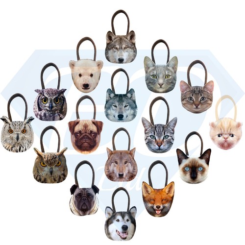 Animal face shopping bag - face,
