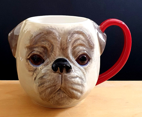 Pug mug paperchase - pug,