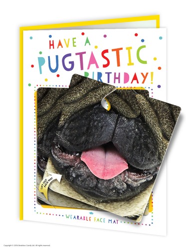Brainbox candy birthday card - candy,